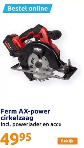 Ferm AX-power cirkelzaag