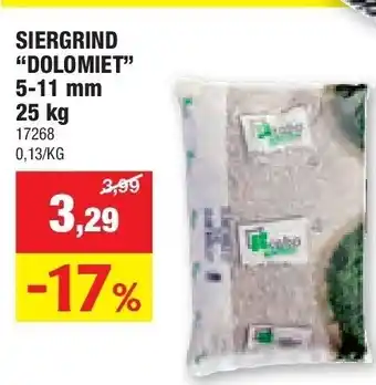 SIERGRIND “DOLOMIET” 5-11 mm 25 kg