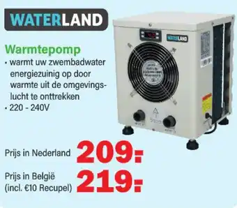 Van Cranenbroek WATERLAND Warmtepomp aanbieding