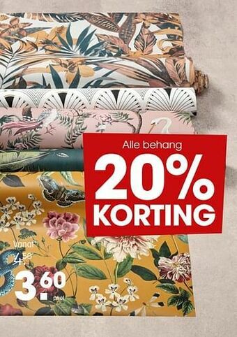 Kwantum Behang aanbieding