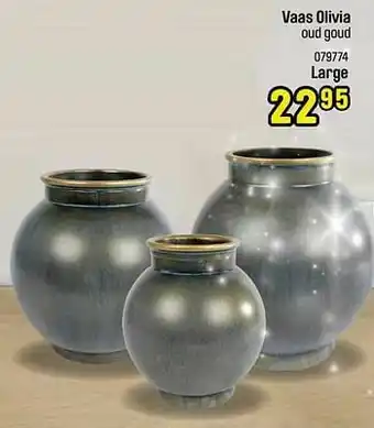 Happyland Vaas olivia large aanbieding
