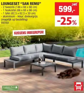 LOUNGESET SAN REMO