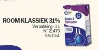 Bidfood ROOM KLASSIEK 31% /st. aanbieding