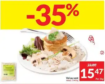 Intermarché Vol-au-vent Per 2kg aanbieding