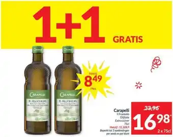 Carapelli Il Frantolio Olijfolie Extra zuiver 75cl