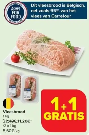 Carrefour Vleesbrood aanbieding