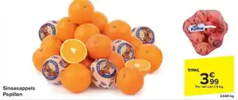 Carrefour Sinaasappels Papillon aanbieding
