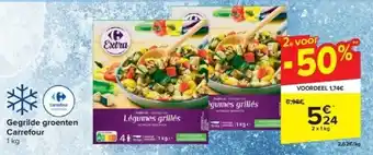 Carrefour Gegrilde groenten Carrefour aanbieding