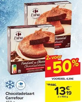 Carrefour Chocoladetaart Carrefour aanbieding