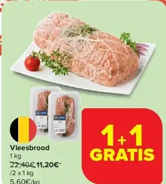 Carrefour Vleesbrood aanbieding