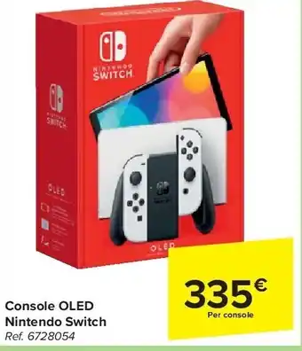 Carrefour Console OLED Nintendo Switch aanbieding