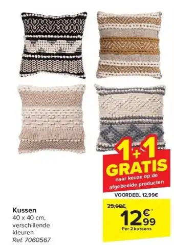 Carrefour Kussen aanbieding