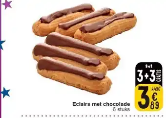Cora Eclairs met chocolade aanbieding