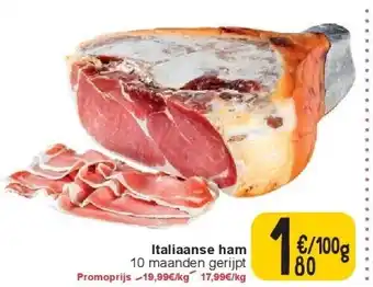 Cora Italiaanse ham aanbieding