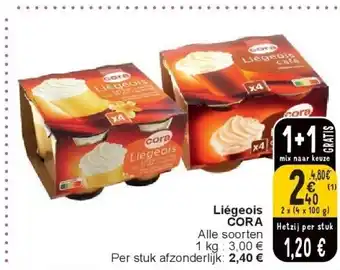 Cora Liégeois CORA aanbieding