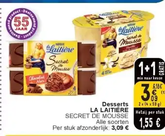 Cora Desserts LA LAITIÈRE aanbieding