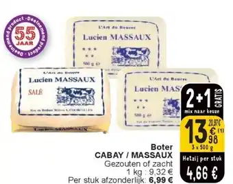 Cora Boter CABAY / MASSAUX aanbieding