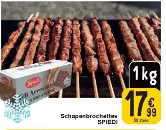 Cora Schapenbrochettes SPIEDI aanbieding