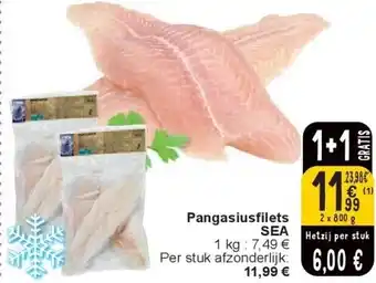 Cora Pangasiusfilets SEA aanbieding