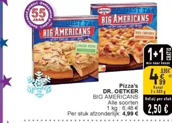 Cora Pizza’s DR. OETKER aanbieding