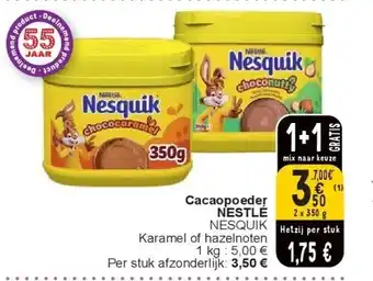Cora Cacaopoeder NESTLÉ aanbieding