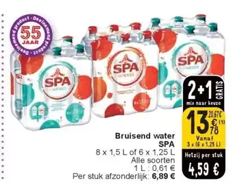 Cora Bruisend water SPA aanbieding