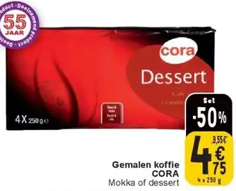 Cora Gemalen koffie CORA aanbieding