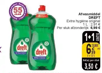 Cora Afwasmiddel DREFT aanbieding