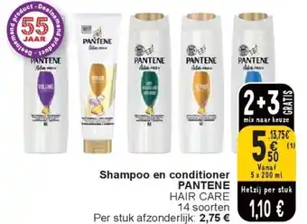 Shampoo en conditioner PANTENE