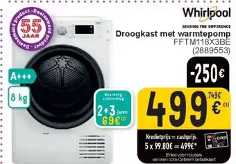 Cora Droogkast met warmtepomp aanbieding