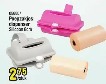 Happyland Poepzakjes dispenser aanbieding