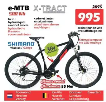 iTEK e-MTB X-TRACT aanbieding