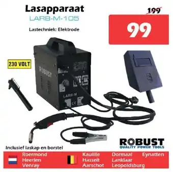 iTEK Lasapparaat LARB-M-105 ROBUST aanbieding