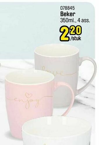 Happyland Beker aanbieding