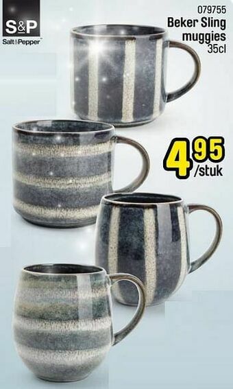 Beker sling muggies