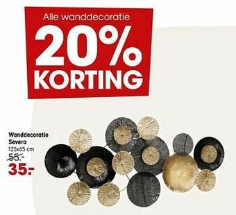 Kwantum Wanddecoratie severa aanbieding
