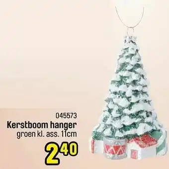 Happyland Kerstboom hanger aanbieding