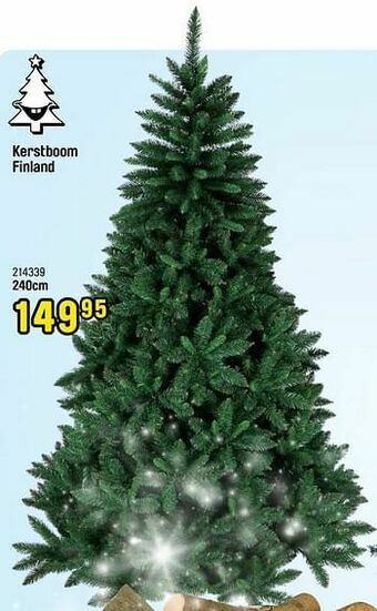 Happyland Kerstboom finland aanbieding