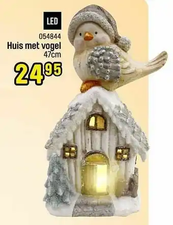 Happyland Huis met vogel aanbieding