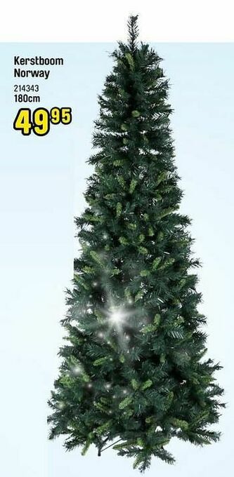 Happyland Kerstboom norway aanbieding