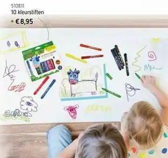 10 kleurstiften