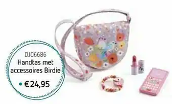 Handtas met accessoires birdie