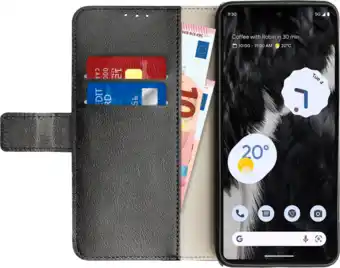 Coolblue Just in Case Wallet Google Pixel 7 Pro Book Case Zwart aanbieding