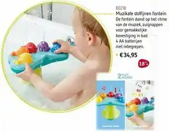 Muzikale dolfijnen fontein