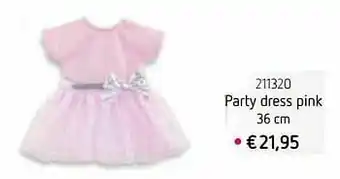 Party dress pink