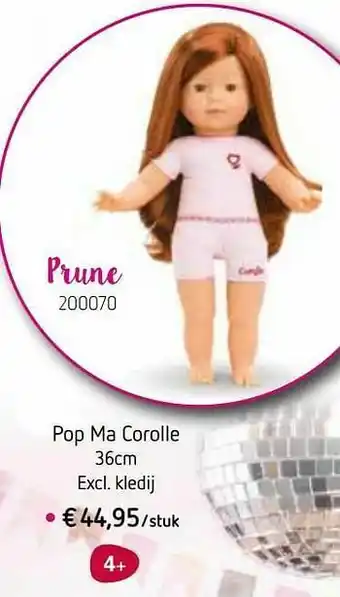Prune pop ma corolle