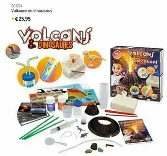 Vulkanen en dinosaurus