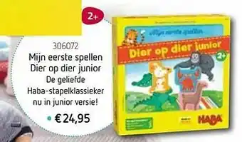 De Speelvogel Mijn eerste spellen dier op dier junior aanbieding