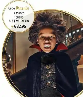 Cape dracula + tanden