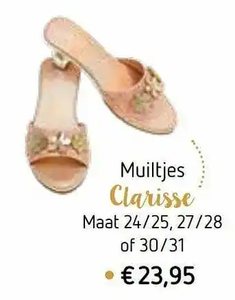 Muiltjes clarisse